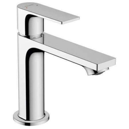 Смеситель Hansgrohe 72557000 Rebris E для раковины 109 мм, со сливным гарнитуром хром