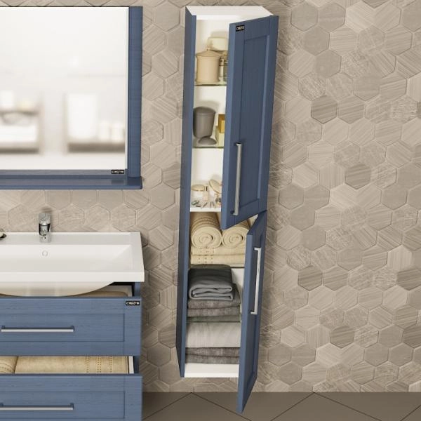 Шкаф-пенал СаНта Венера-30 521002, подвесной, дуб адриатика