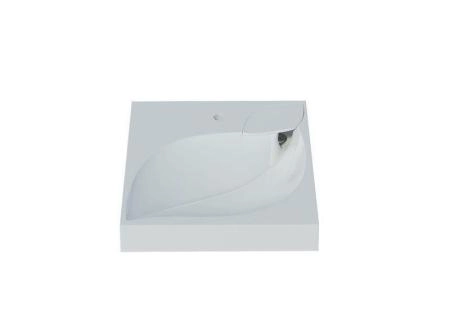 Раковина Madera над стиральной машиной List 60*60 с кронштейнами