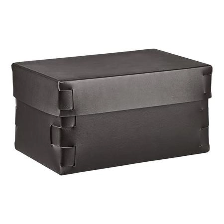 Colombo Adj Коробка Snob 25x15хH13.5см., настольная, цвет: шоколад/капучино