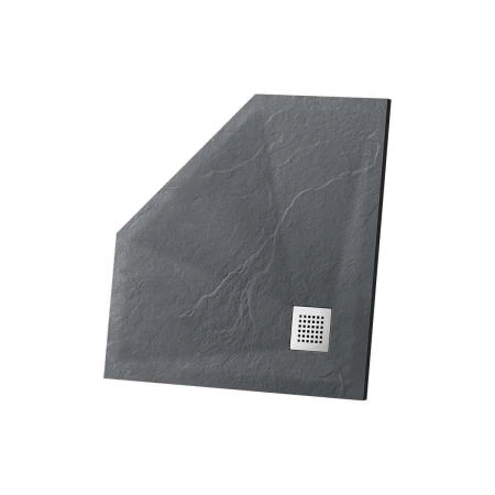 Поддон для душа Vincea из искусственного камня VST-4SP9090A, 900*900*25, антрацит
