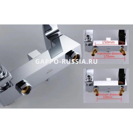 Душевая система Gappo G2407 хром