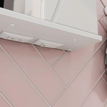 Зеркало-шкаф Volna Adel 50 правый белый глянец