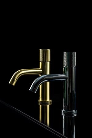 Смеситель STICK Boheme для умыв. низ. Matt Gold SPIRALE 121-MG.4