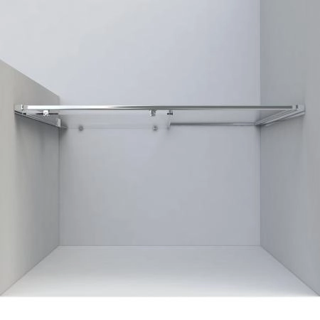 Душевая дверь Vincea Garda VDS-1G105CLB, 1050, черный, стекло прозрачное