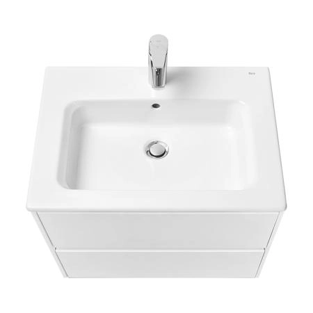 Roca Ona Тумба подвесная 60x45x56см, с 2 ящиками, цвет: белый матовый