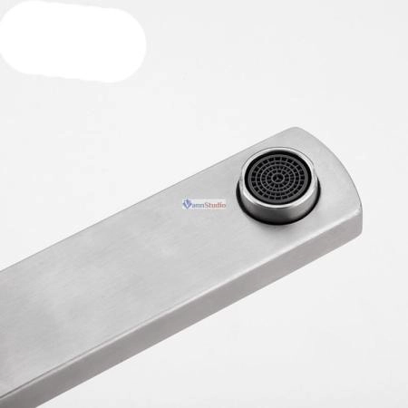 Смеситель для ванны Frap F22802 сатин