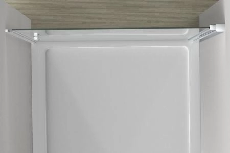 Душевая дверь Vincea Alpha VDP-3AL600CLB, черный, стекло прозрачное