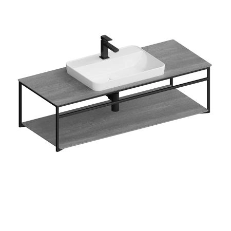 Металлическая структура Kerama Marazzi PLAZA NEXT ПЛАЗА НЕКСТ PL.N.120.02\BLK.M подвесная 120, черная матовая