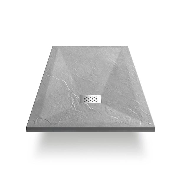 Поддон для душа Vincea из искусственного камня VST-4SR1010G, 1000*1000*25, серый