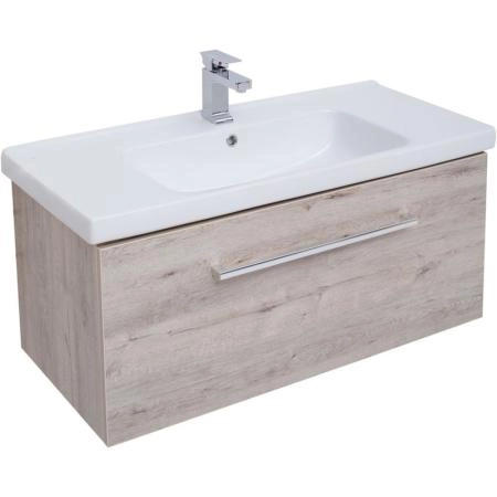 Тумба Dreja BIG INN 100 см под умывальник дуб кантри, подвесная