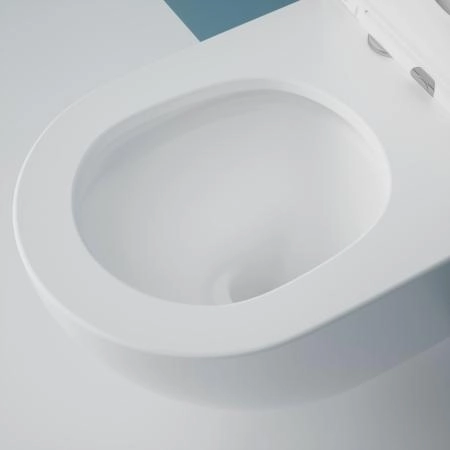 Унитаз ESBANO FORTEX-53T торнадо безободковый подвесной белый 530x360x360