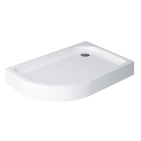Поддон для душа BelBagno 100x80 асимметричный акрил TRAY-BB-RH-100/80-550-15-W-R