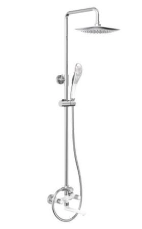 Душевая система Gappo G2449 для ванны, хром белый