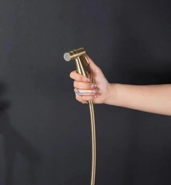 Гигиенический душ Gappo G7206-3 встраиваемый золото сатин