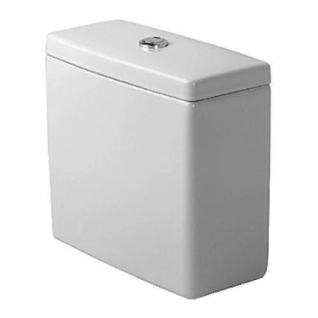 Duravit Starck 3 бачок для подключения воды снизу слева или посередине 390x185, с механизмом 2-го смыва, цвет белый