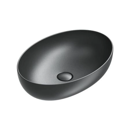 Catalano Sfera Раковина 60x42см накладная, без перелива, без отв., цвет: черный матовый