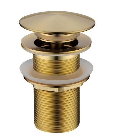 Слив для раковины Boheme автомат(клик-клак) Matt Gold 612-MG