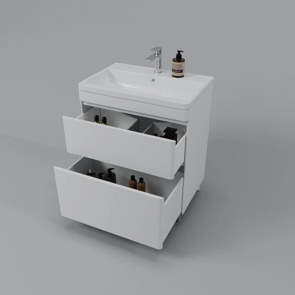 Тумба напольная Style Line Атлантика 70, Люкс антискрейч, PLUS