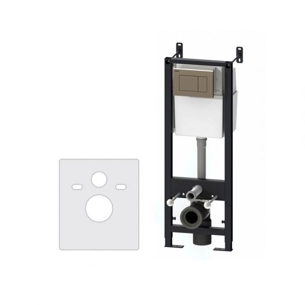 Инсталляция для подвесного унитаза с клавишей Damixa Damixa инсталляции DX00.I011.0151 белый, синий, глянцевый хром