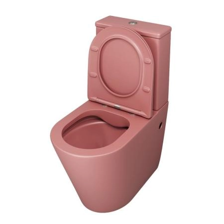 Унитаз Grossman GR-4480PIMS Color (620*365*810) РОЗОВЫЙ МАТОВЫЙ напольный Безободковый