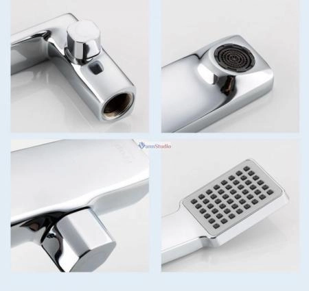 Смеситель для на борт ванны Frap F1146 хром