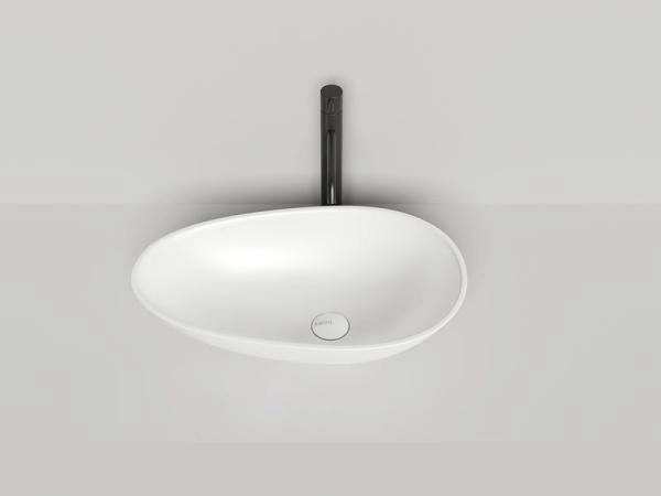 Раковина Salini PAOLA S-Sense глянцевая 58x35 1101101G накладная