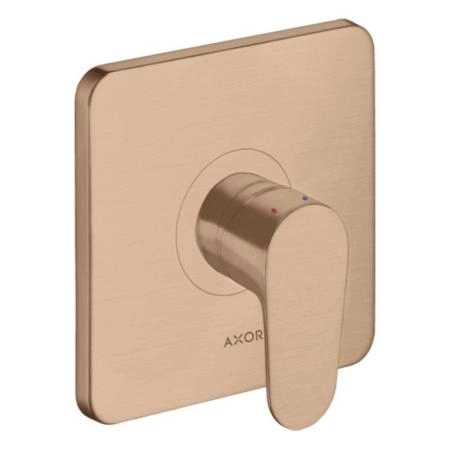 Axor Citterio M Смеситель для душа, встраиваемый, цвет: шлифованное красное золото