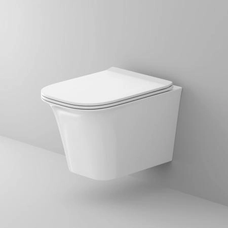 Унитаз Grossman GR-4463S Classic (490*335*350) подвесной Безободковый с тонкой крышкой