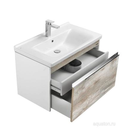 Тумба под раковину Aquaton Капри 1A230101KPDA0 60 с ящиком,бетон пайн