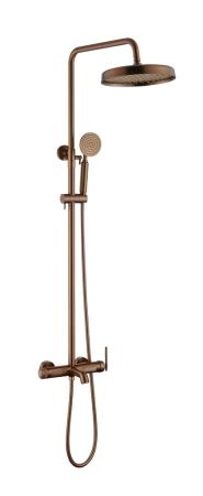 Стойка для душа Boheme ETERNA BRUSHED BRONZE 178-BRB