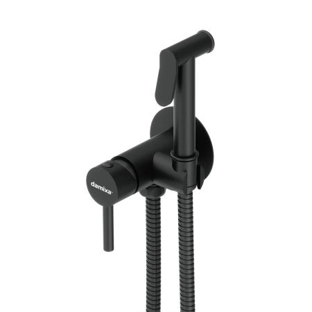 Гигиенический душ Damixa Option 217000000, с гигиеническим душем и держателем черный
