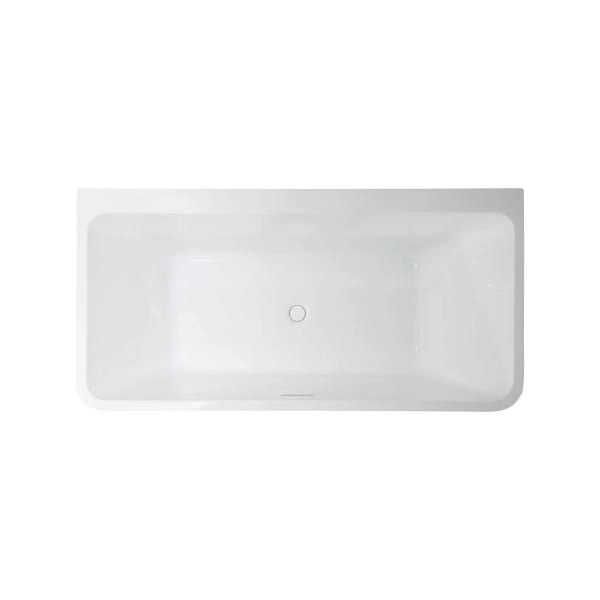 Ванна Vincea VBT-425-1700 1700х800х600 цвет белый щелевой перелив