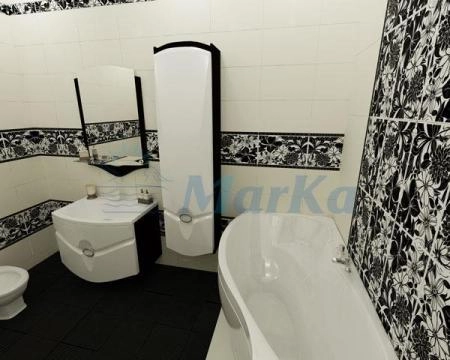 Ванна 1Marka GRACIA 160x95 L см левая без гидромассажа