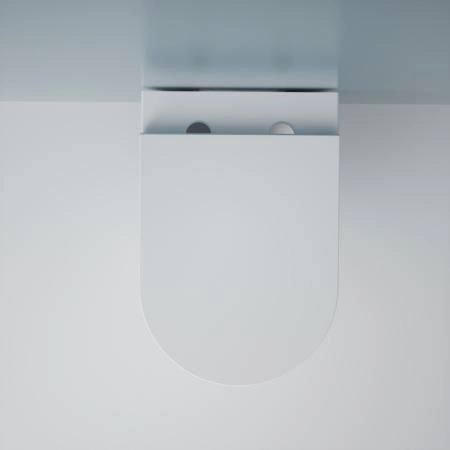 Унитаз ESBANO FORTEX-53T торнадо безободковый подвесной белый 530x360x360