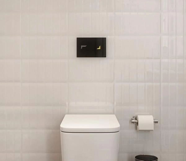 Панель бесконтактная двойная OLI Tribe 879063, hydroboost, черная