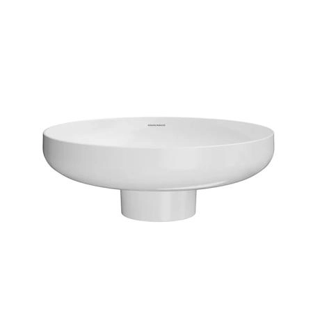 Раковина Kerama Marazzi SAFI САФИ KMSFWb46GWh0 накладная 46 с крепежом, белая глянцевая
