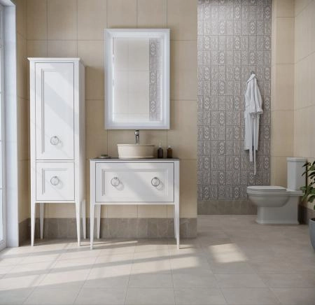 Раковина Kerama Marazzi CIRCO ЧИРКО CI.wb.36\SAN накладная 36, песочная матовая