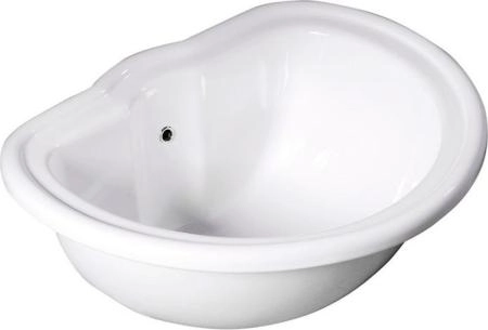 KERASAN Retro Раковина  встраиваемая 50х41см, с переливом, цвет белый