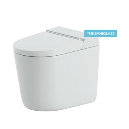 Artceram HYPE Унитаз-биде напольный 38X59см, безободковый, с soft-close, с пультом управл, цвет белый с покр Saniglaze (АКЦИЯ 2026!)