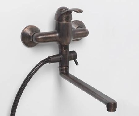 Смеситель для ванны WasserKraft Isar 1302L бронза