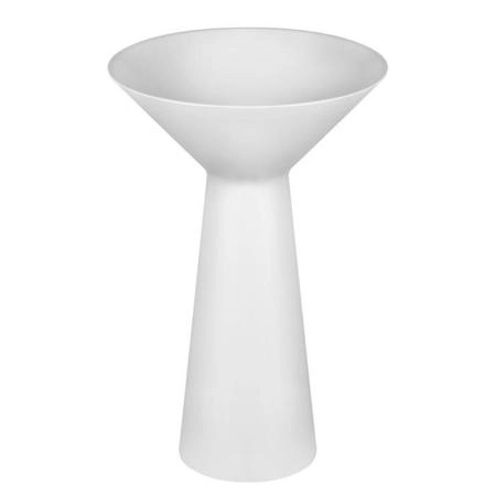 Gessi Total Look Раковина 54.6 см, без отв., напольная, цвет: белый
