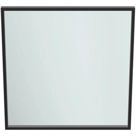 Ideal Standard Conca Квадратное зеркало 100х100см, диаметральная светодиодная подсветка, цвет: черный