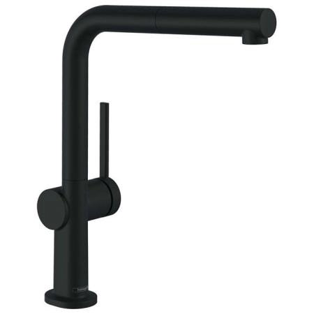Hansgrohe Talis M54 Смеситель для кухни, 1 отв., с вытяжным изливом 1jet, цвет: черный матовый