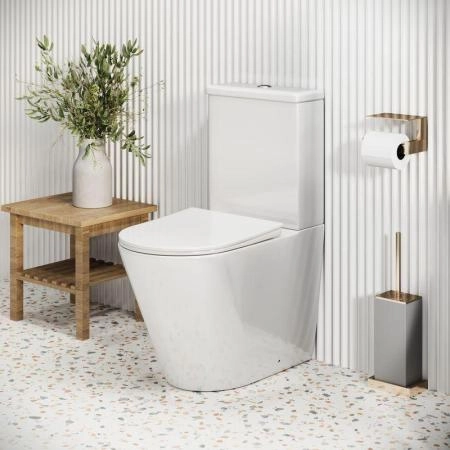 Унитаз Grossman GR-4480S Color (620*365*810) напольный Безободковый с тонкой крышкой