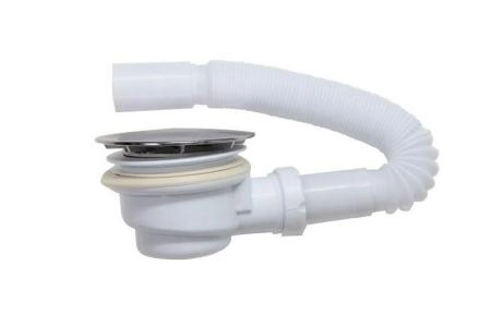 Поддон для душа BelBagno 95x95 полукруг акрил TRAY-BB-R-95-550-15-W