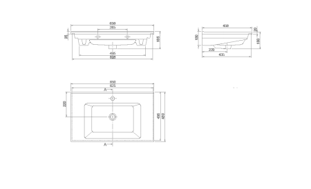 Раковина моноблок Boheme Capolda 65 876-065