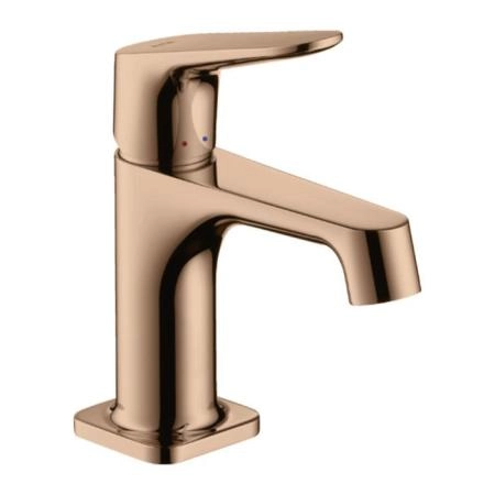 Axor Citterio M Смеситель для раковины 70, на 1 отв., с донным клапаном, цвет: полированное красное золото
