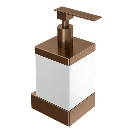Диспенсер Boheme настенный Qubic Brushed Bronze 10727-BRB