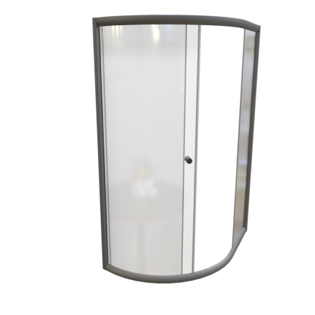 Поддон к душевому углу Соул 4 120х90 (правое исполнение, поддон на раме-подставке с устройством слива)